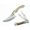 CCN-38496 BEAVER CREEK TRAP-N-STAG (2PCS) [Assorted • Fixed Blades & Hunters]