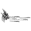 CCN-SU13002 HRI 5PC. STAINLESS SET [Hen & Rooster Int'l • Kitchen Sets]