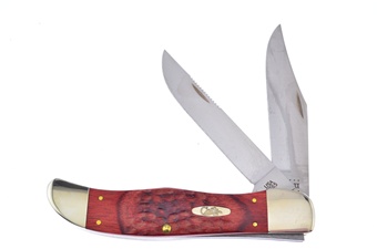 5.25" Case Jigged Rosewood Folding Hunter