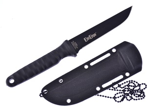 8" Elite Black Neck Knife