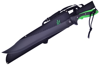 Show Sample Green/Black Machete (1pc)