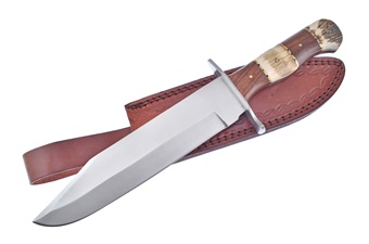 Show Sample Wood/Stag Bowie (1pc)