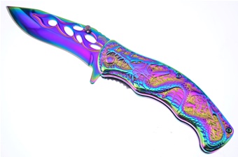 Closeout Rainbow Dragon Titanium Snapshot (1p