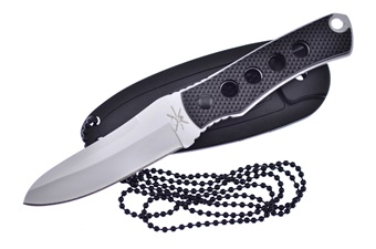 Closeout Black Composite Neck Knife (1pc)