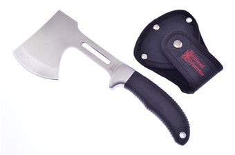 Show Sample Steel Warrior Black Rubber Axe (1pc)