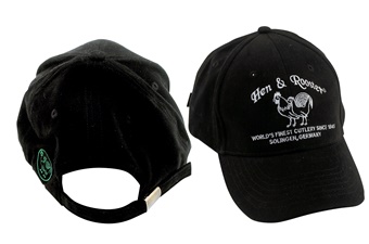 Closeout Hen + Rooster Black Cap (1pc)