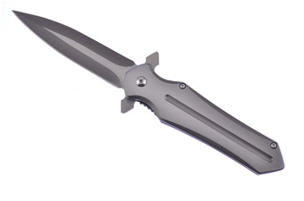 Closeout Grey Dagger Folder (1pc)