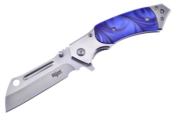 Show Sample Blue Assisted Cleaver Tactical(1pc)