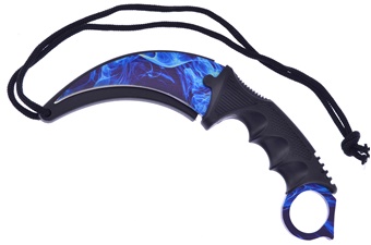 Show Sample Blue Sky Karambit Knife (1pc)