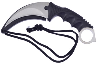 Show Sample Silver Blade Karambit (1pc)