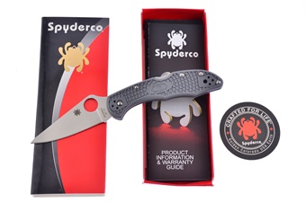 Spyderco Grey Delica (1pc)