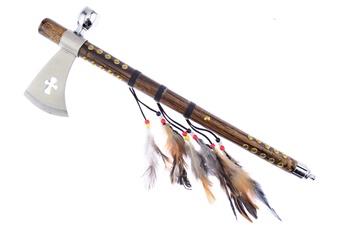 18" Peace Pipe Battle Axe