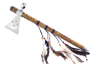 18" Peace Pipe Battle Axe