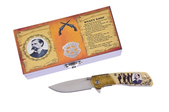 3.75" Wyatt Earp Assisted Folder