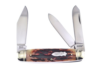 3.625" Stag Bone Fat Boy Stockman