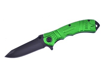 Green Folding Knife