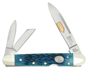 Lockback Whittler Cancun Blue 4"