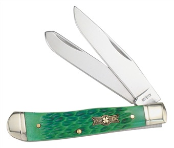 4.25" Teal Green Bone Trapper