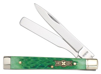 3.75" Teal Green Bone Doctor's Knife