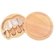 CCN-00943 - 4pc Cheese Board Set Stainless Steel Hen + Rooster International