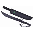 CCN-02888 - Show Sample Black Abs Machete (1pc)