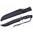 CCN-03897 - Show Sample Black Rubberized Bowie (1pc)