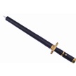 CCN-06569 - Closeout Black/Gold Samurai Pen(1pc)