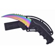 CCN-06916 - Closeout Rainbow Titanium Karambit Skinner(1p)