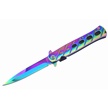 CCN-08198 - Show Sample Rainbow Titanium Coated Stiletto (1pc)