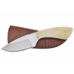 CCN-08590 - Closeout White Smoothbone Full Tang Hunter(1pc)