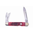 CCN-08654 - Show Sample Red Pickbone Lockback Whittler(1pc)