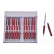 CCN-09055 - 12pc Red Pen Letter Openers (1p)