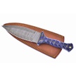 CCN-09118 - Closeout Damascus Blue Wood Umbra Spear(1