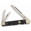 CCN-09190 - Show Sample Black Pickbone Lockback Whittler(1pc)