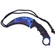 CCN-09388 - Show Sample Blue Sky Karambit Knife (1pc)