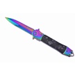 CCN-09590 - Show Sample Black Swirl Rainbow Titanium Tactical(1p)