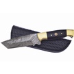 CCN-86566 - Closeout Damascus Buffalo Horn Tanto (1pc)